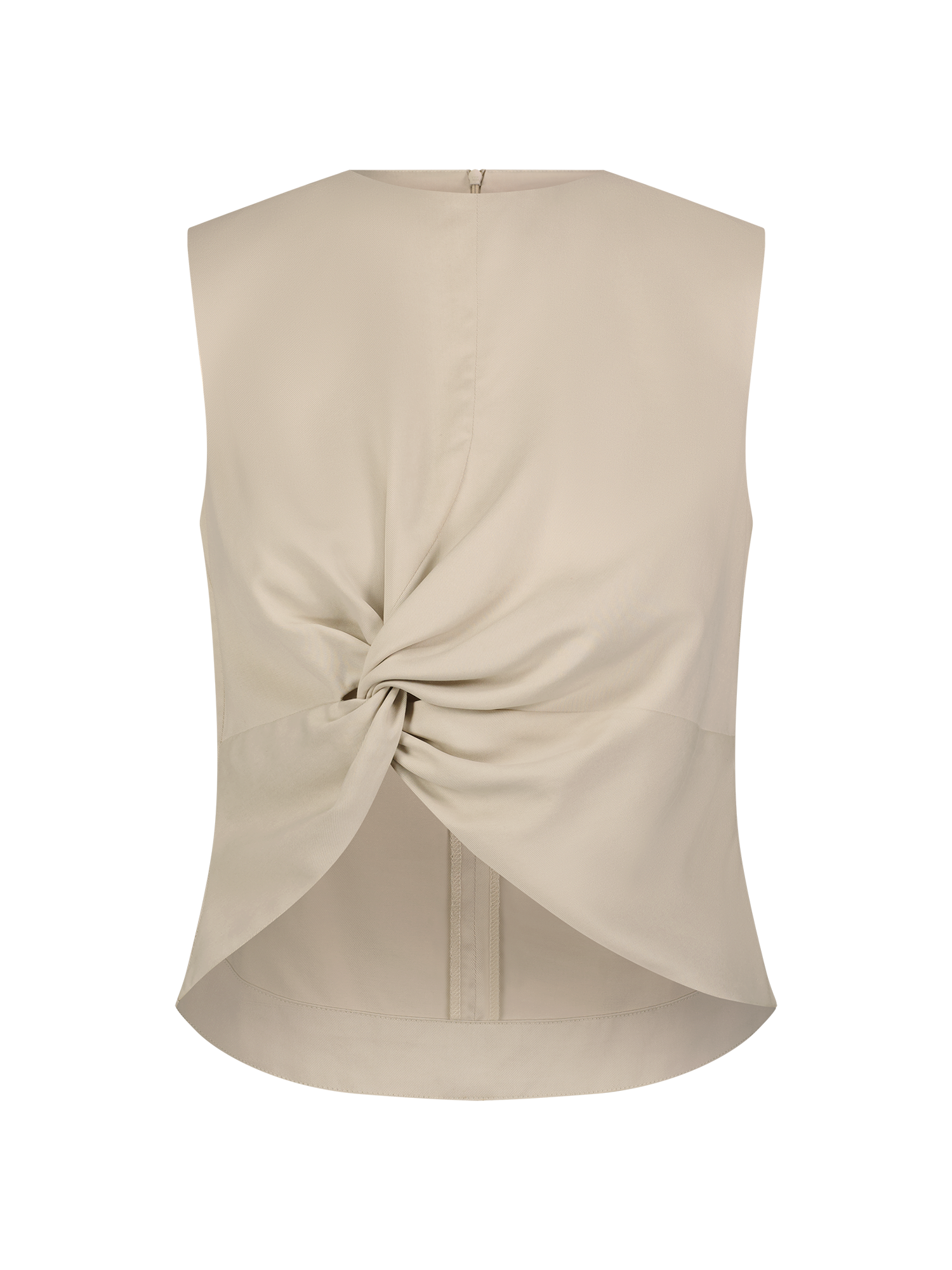 Twist Bone Tencel Tank Top