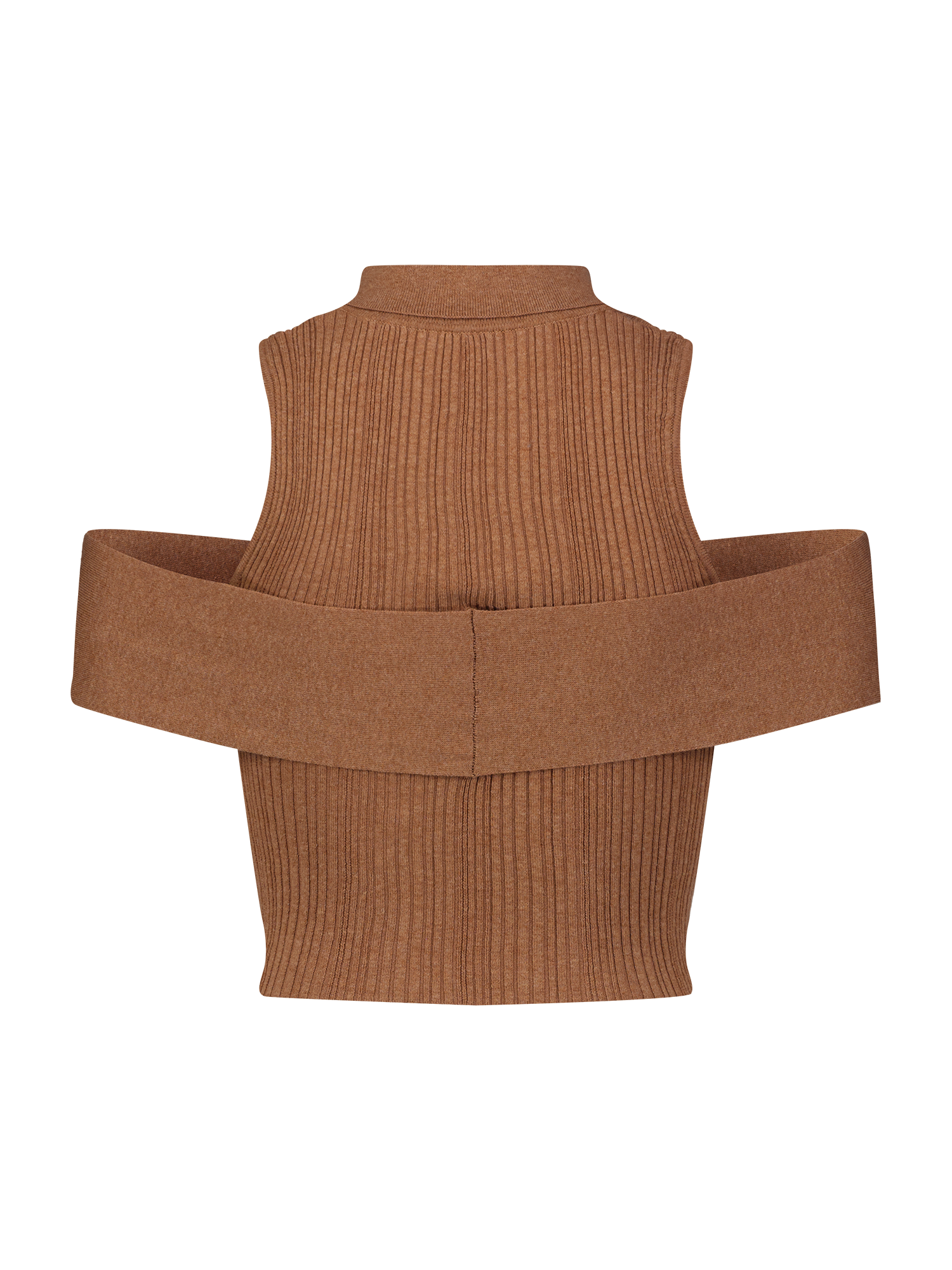 Wrap Off Shoulder Macchiato Polo