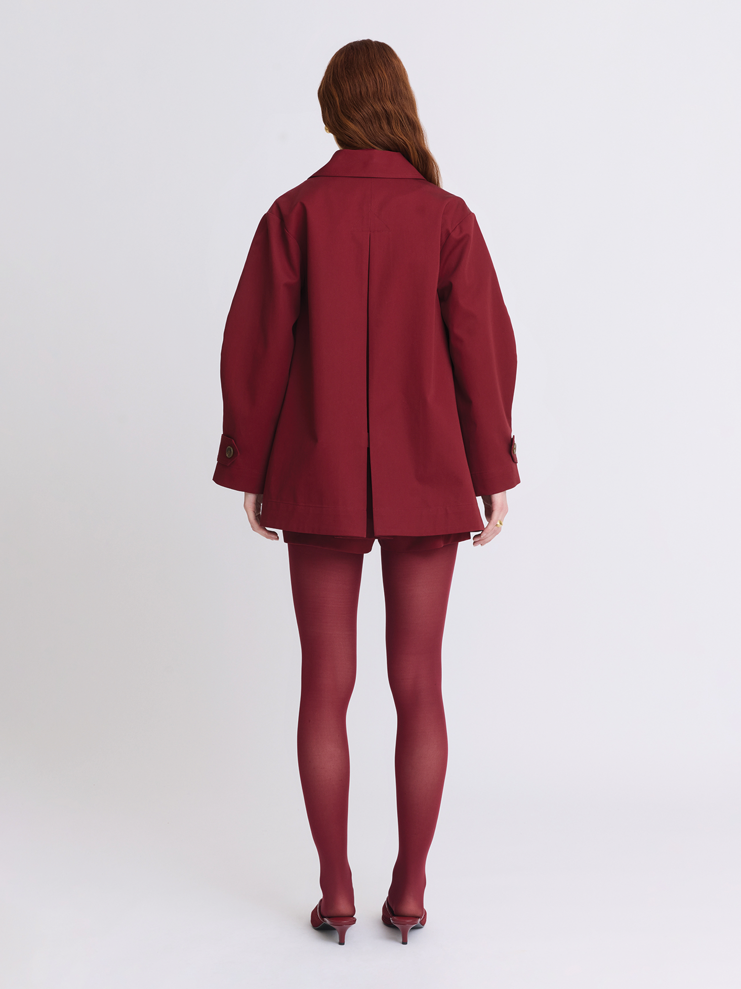 Cargo Burgundy Barn Jacket