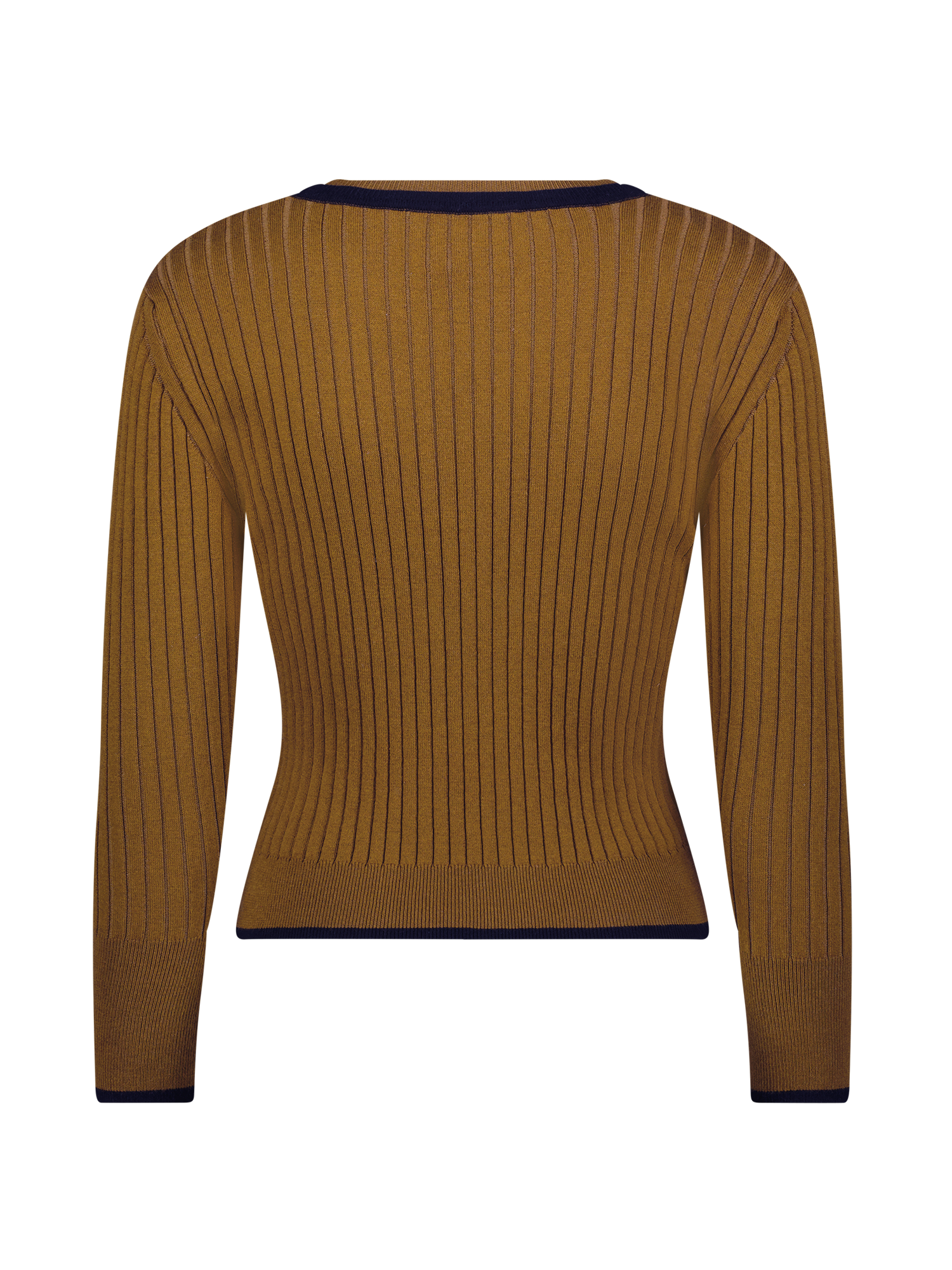 Crew Neck Olive Long Sleeve Sweater