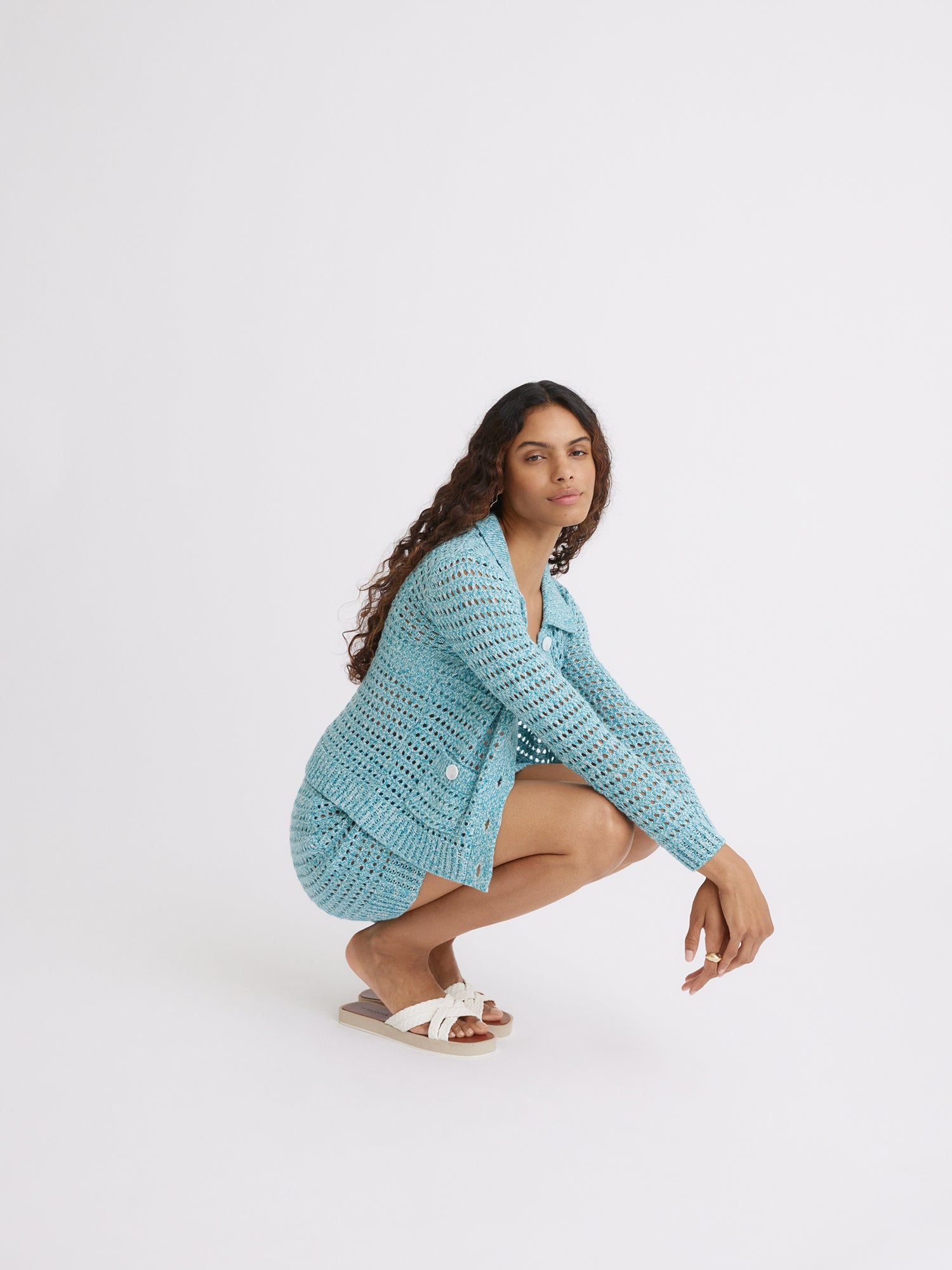 Aqua Knit Mesh Jacket