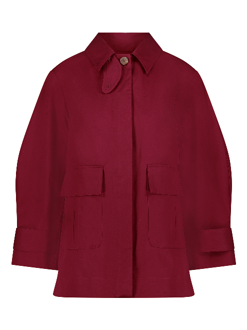 Cargo Burgundy Barn Jacket