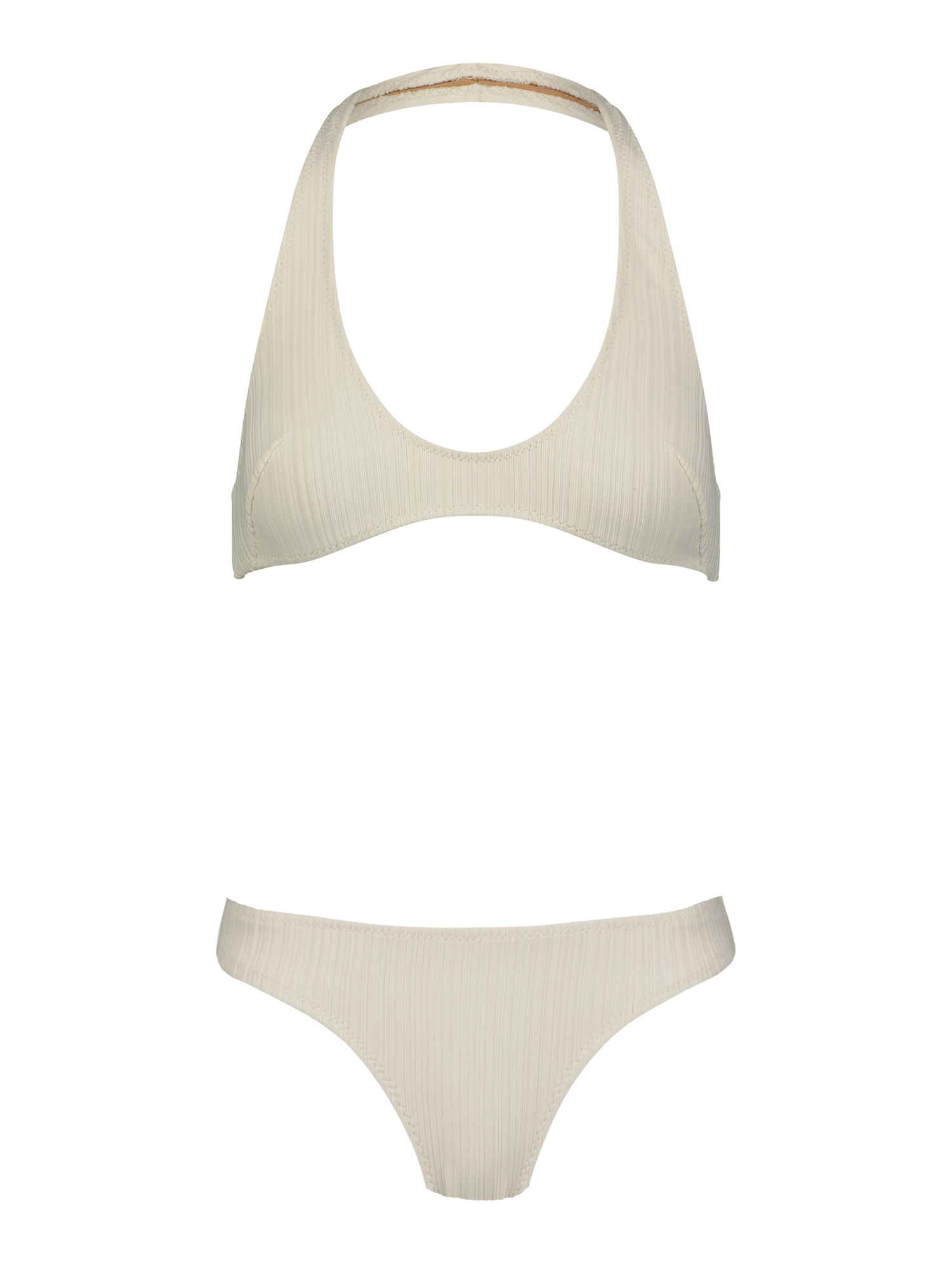 Kate Cream Rib Bikini